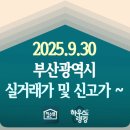경보이리스오션부동산중개 | 2025.09.30 부산광역시 실거래가 및 신고가 ~ 단지 전체입니다 - 하우스랭킹