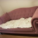 [판매완료] 예쁜 소파랑 하얀 공주풍 침대..에요 이미지