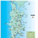 푸켓관광 정보- 푸켓 주요관광지 지도/태초클럽 여행사 이미지