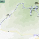 2025년 02월05 (경남남해) 금산 시산제 산행 상세지도 및 gpx 이미지