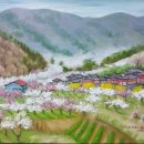 신대식, 순천 황전 계월마을에서, 유화 10호 F 이미지