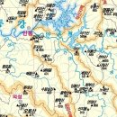 갈라지맥 3구간 (갈라지맥 완성) 점곡고개-기룡산분기점-문필봉-갈라산-2차선도로-영가대교 이미지