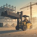 (주)한강커뮤니케이션 | 📍고덕동 관공서 시스템비계 자재 하차작업 후기 | 믿고 맡기는 천호지게차👍