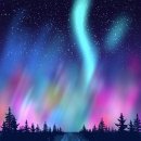 오로라 이미지