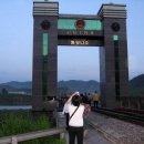 자매천 | 만포철교와 압록강