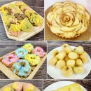 홈수제 앙금플라워 떡케이크 만들기 이미지