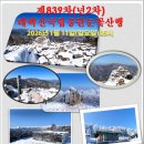 제839차(년2차)정기산행:태백산국립공원눈꽃산행(2026년 1월 11일.日.05시) 이미지