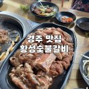 경주 용강동 맛집 황성숯불갈비