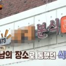 분식 집 이미지