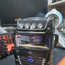 1:18 / NZG / MERCEDES BENZ ACTROS &amp; 1:18 / NZG / Semitrailer car carrier for Mercedes-Benz Actros Truck 이미지