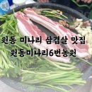 삼겹살 6 | 양산 원동 미나리삼겹살 6번집 후기 2025 매화 실시간