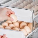 이음코리아 | 다이소 계란 보관함 뚜껑 있는 12구 계란보관함 계란보관 후기