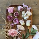 [1/17] 프리저브드 플라워 하바리움 - 원데이 클래스 | 수원, 동탄, 용인 부케말리기 전문 마모셜 스튜디오｜핑크 부케 말리기 액자 + 하바리움