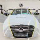 스파이더틴팅 | 강남 틴팅 썬팅 잘하는곳 [스파이더틴팅] A35amg 레인보우 V70 내돈내산 시공 후기