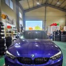 스프린트경정비 | BMW f82 M4 지맥스 브레이크 패드 교체, 넥센 SUR4G 19인치 타이어 교환, 오산 맥스타이어