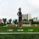 (2023 뉴발란스 런온서울) 런유어웨이 마라톤에서 10km 코스 36분대 기록을 달성하였다~~!!!