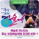 제16회 당진예술제(연극) | 예술로 하나되는 충남·보령 예술제에 초대해 보령~!