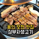 삼부자 | 용인 모현 맛집 | 반찬 푸짐한 삼겹살집 삼부자생고기 솔직후기