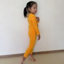 디자인에그 | 에그녹 사이즈 후기 제니 귤색38개월 100cm 아이 4y 착용사진 사이즈팁