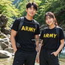 미군 지급용 오리지날 ARMY 신형 반팔 티셔츠 이미지