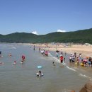하나개해수욕장 -방갈로 뒤 이미지