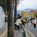 구룡사 앞 교차로 | 2024 손기정 마라톤 응원 후기, 응원요정 출동!