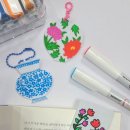 캘리그라피 슈링클스 책갈피 만들기 이미지