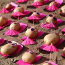 캐릭터 푸드아트 이미지