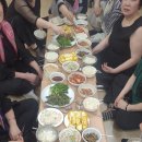 장구교실 점심 만찬 이미지