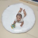 형제세탁 | 아기 원형러그 추천 듀라론 냉감 신생아 원형러그 연년생 감성육아템 세탁 후기