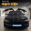 부산 테슬라 모델x 크리스탈라인 썬팅 시공 후기ㅣ티스타일랩 대신점 대치상사