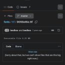 눈누 폰트 다운방법 이거맞어? 이미지