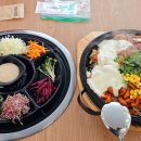 구미새우칼국수 | 구미 선산 맛집 구미새우칼국수 닭불고기 양과 조합 미쳤다