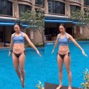 '댄서와 열애설' 혜리, 인간미 넘치는 뱃살…'장골 근육'은 반전 이미지
