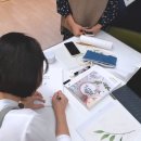 보태니컬 패브릭아트 이미지