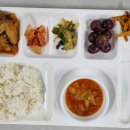 2023.09.04 - 백미밥,어묵볶음,청경채볶음,닭갈비,배추김치,김치콩나물국 이미지