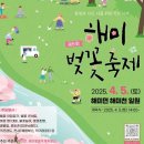 서산 가볼만한곳 해미읍성에서 해미천 벚꽃 축제 명소야