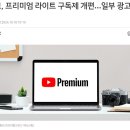 유튜브 프리미엄 근황 이미지