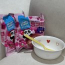 푸디버디 러블리 핑크건면 핑크퐁당라면 후기｜핑크 좋아하는 여자아이 취향 저격 라면