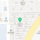 진잠타운 아파트 버스정류장 이미지