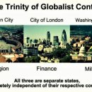 세계는 런던시, 워싱턴 DC, 바티칸 시국의 세 기업에 의해 통치됩니다. 이미지