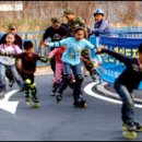 인라인스케이트장 옆 이미지