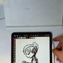 아이패드 2컷 애니메이션 이미지