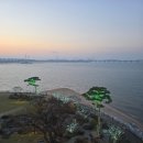 서해대교바다낚시터 | ​[당진] 서해대교 초록 불빛의 정체! 일몰 명소 '해어름 &amp; 해어름 베이커리' 카페 솔직후기