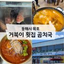 거북이횟집 | 동해 묵호 물회 곰치국 맛집, 거북이횟집곰치국 솔직후기 (위치/주차/리뷰)