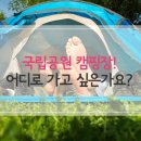 올여름 휴가는 국립공원 야영장(캠핑장)으로! (노을캠핑장, 난지캠핑장, 중랑캠핑숲) 이미지