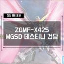 데스티니 | [건프라] ZGMF-X42S MGSD 데스티니 건담 조립 후기