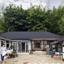 빨간 시골집 이미지