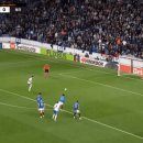 오늘자 헹크 오현규 유로파 레인저스전 빅찬스 4회, 결승골.gif 이미지