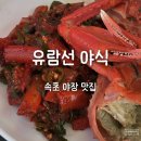 유람선야식 | 속초 노포 맛집 추천 🦀 동명항 근처 야장 유람선야식 홍게무침 후기